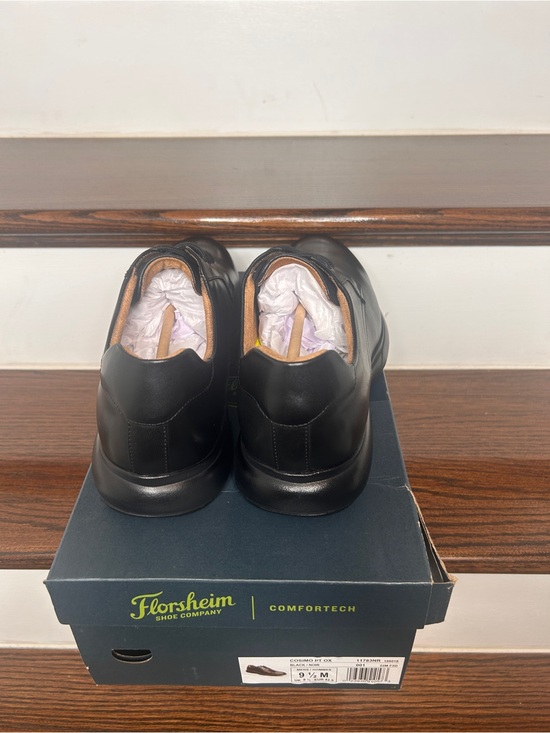 Men’s Florsheim Cosimo Plain Toe Oxford Comforted , Black, 9 1/2 M main image 11